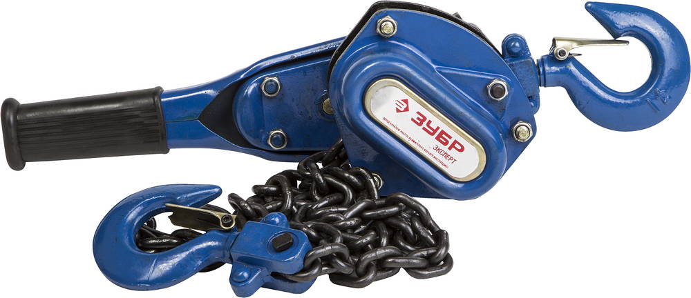 Таль цепная ЗУБР ″ЭКСПЕРТ″ рычажная, 6т / 1,5м