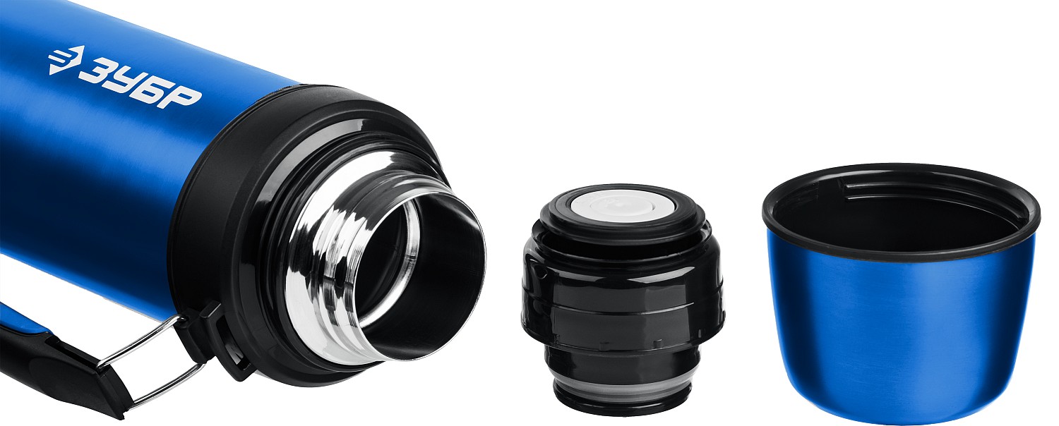 ЗУБР 1000 мл, туристический термос (48160-1000)