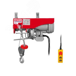 ЗУБР 500 / 1000 кг, 1600 В, электрический тельфер (ЗЭТ-1000)