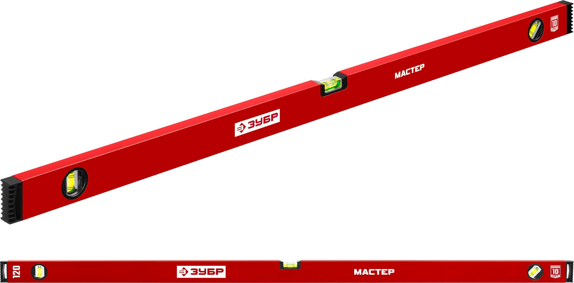 ЗУБР МАСТЕР, 1200 мм, уровень с усиленным профилем (34584-120)