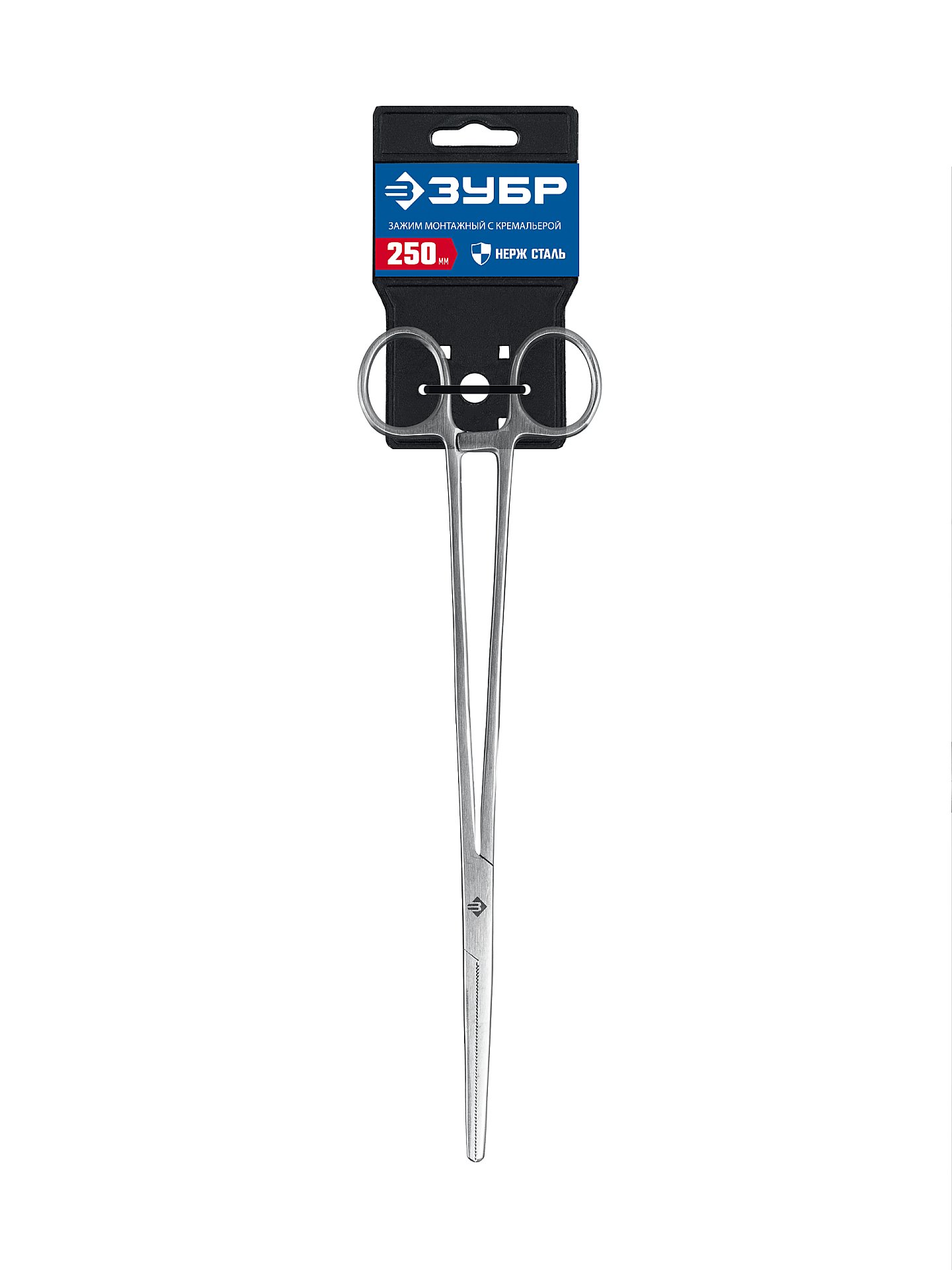 ЗУБР 250 мм, Монтажный зажим (222105)