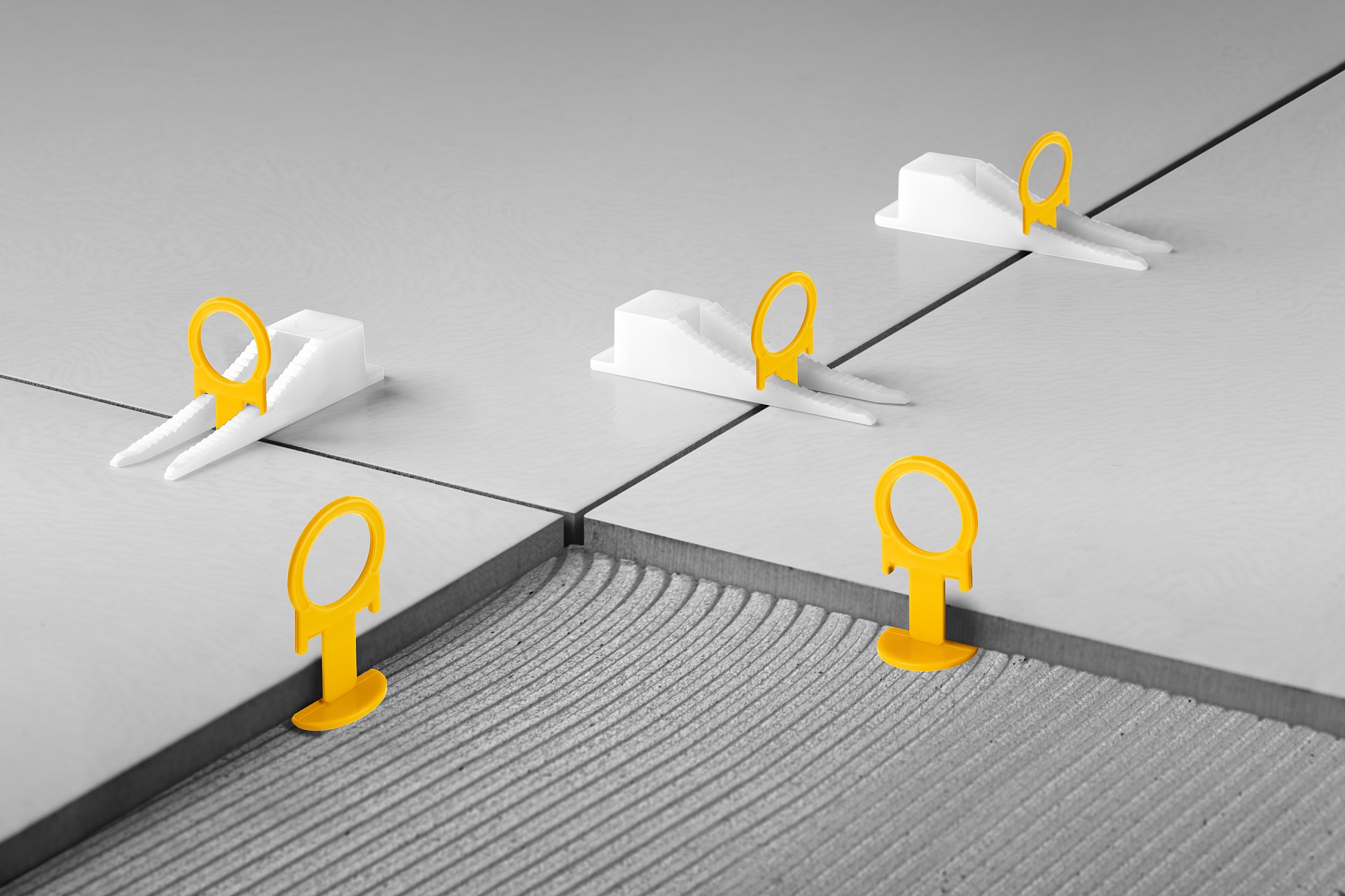 ЗУБР КОЛЬЦО, комплект: 1,5 мм, зажим + клин, 50 + 50 шт, система выравнивания плитки (33833-H50)