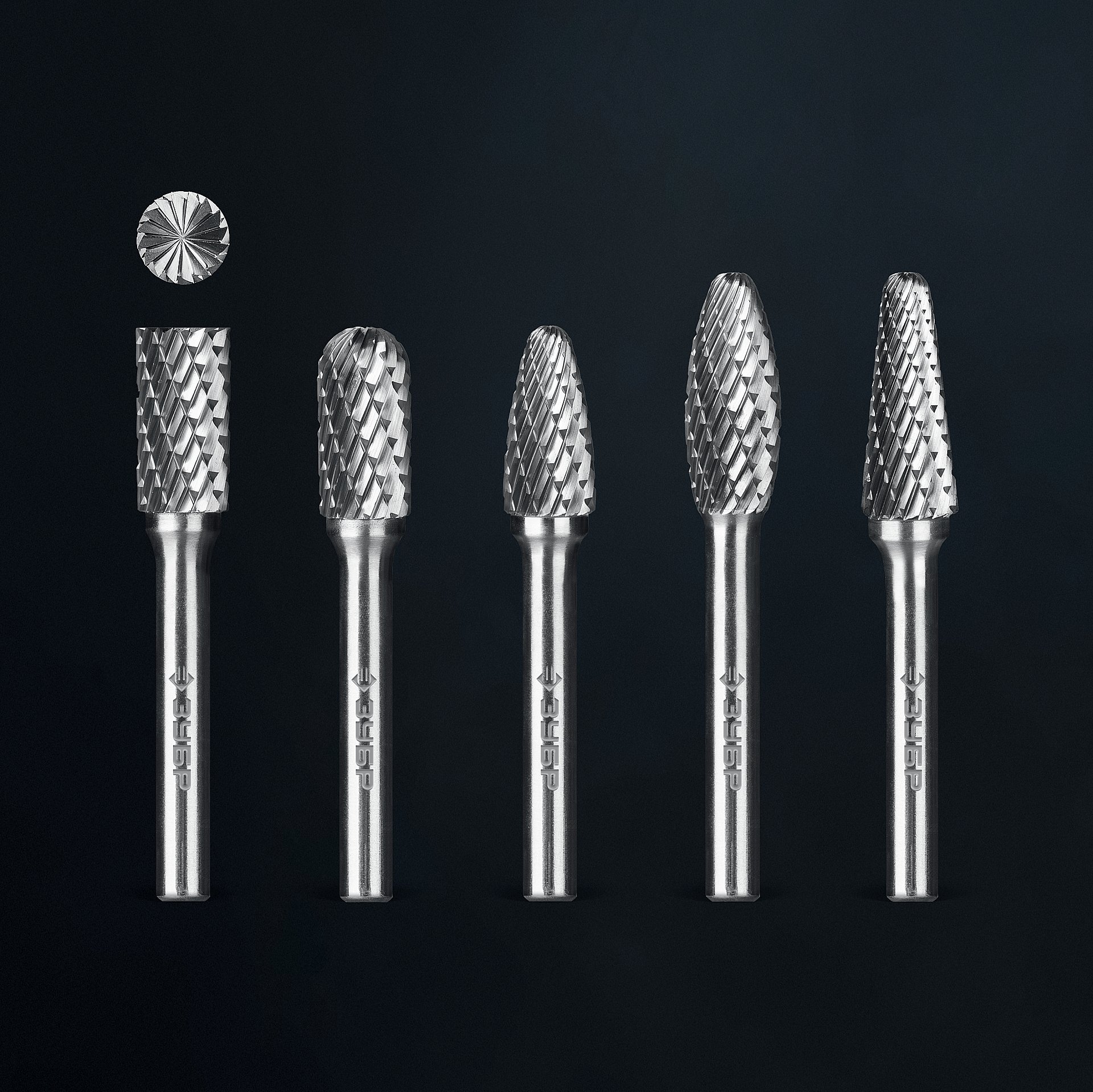 ЗУБР 5 шт набор борфрез твердосплавных, хв-к 6 мм, ПРОФЕССИОНАЛ (28815-H5)