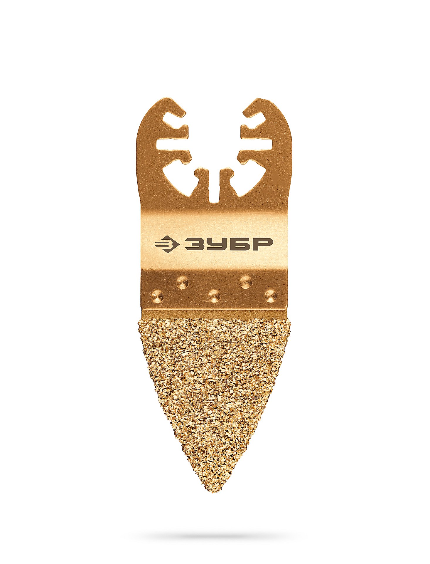 ЗУБР CARBIDE ВК8 Р40, 35x40 мм дельтовидное полотно с твердосплавной крошкой: краска, клей, ламинат, стекло/угле пластик (15556)