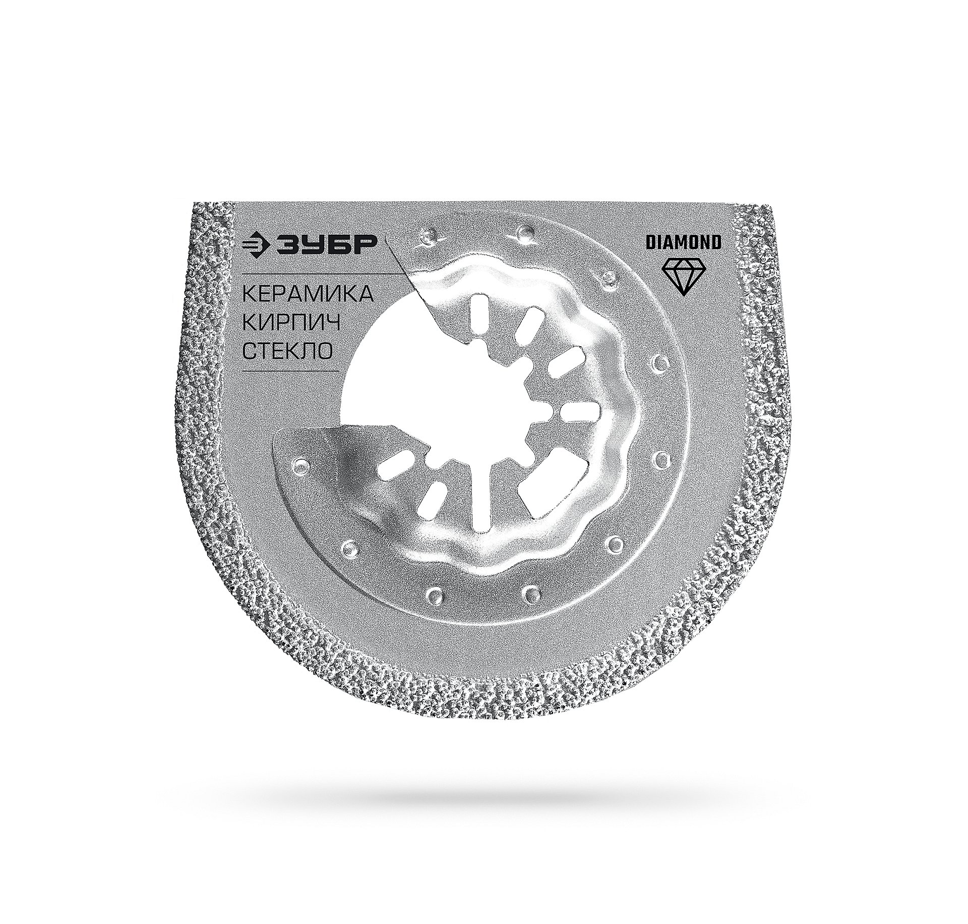 ЗУБР DIAMOND 65x2.2 мм полотно дисковое с алмазным зерном Р40: керамика, мрамор, стекло, кирпич (15584-65)