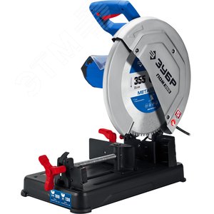 ЗУБР 355 мм, 2000 Вт, пила отрезная (монтажная) по металлу с пильным диском, холодная резка, Профессионал (ПОМ-355-Н)