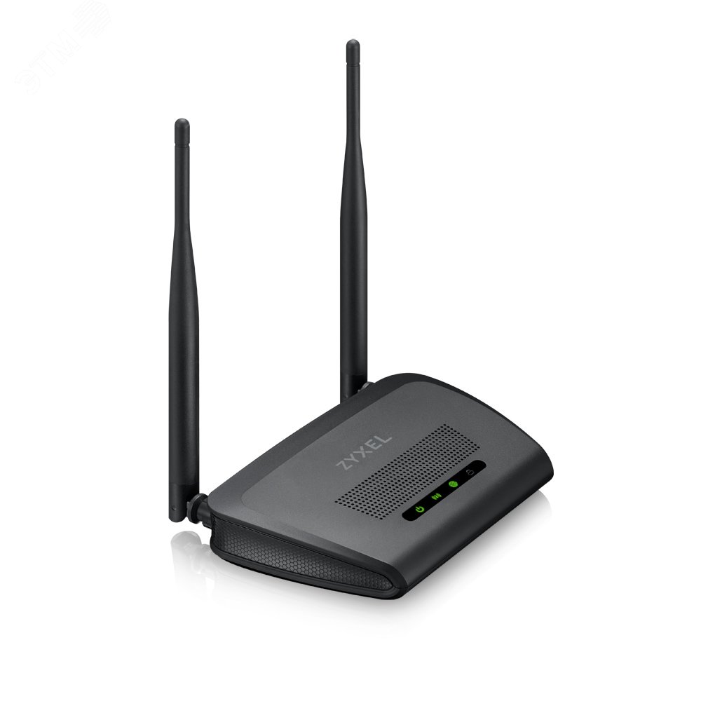 Маршрутизатор Wi-Fi v2. 802.11b/g/n (300 Мбит/с). 1xWAN. 4xLAN (без поддер.L2TP)