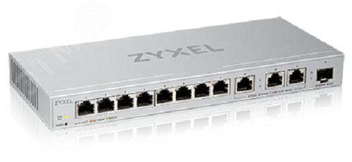 Коммутатор управляемый L2 8 портов. 100 /1000 Мб/с. 2.5 Гб/с. 10 Гб/с.1xSFP+