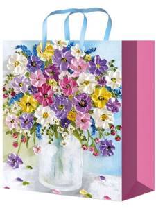 Пакет подарочный L/ПКП-0358 26,4*32,7*8 см 