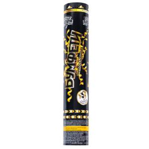 Бумфети 30 см., Black*Gold  серпантин / 1501-6658