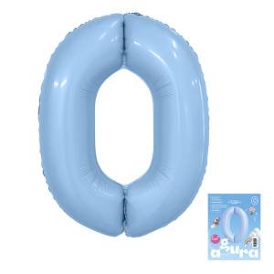 Цифра 0 - 40" Slim Небесный (Россия) 1207-6481