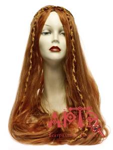 Парик  "Елена Прекрасная" Цв.Рыжий (YW 040987)