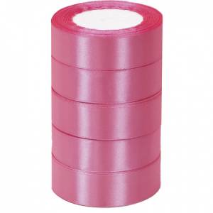 Лента атлас дикая роза 25 мм*22,85 м в уп. (5 шт.) / 88033486
