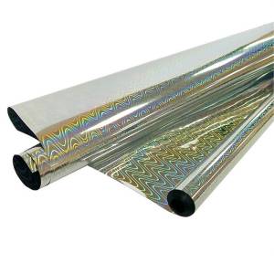 Пленка для цветов голография СЕРЕБРО 70 см*7,5 м./1267