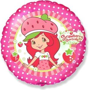18" Девочка Клубника ( Flexmetall)/1202-1193