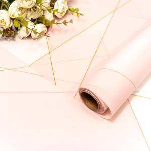 Пленка матовая "Геометрия" Розовая 0,58*10м /001350/1
