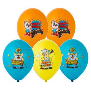 Зверюшки-Геймеры 4цв 14" 1103-2438