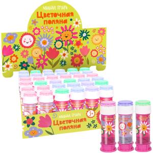 Мыльные пузыри "Цветочная поляна" 60 мл./ 500409