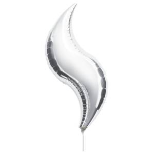 Зигзаг серебро 19"