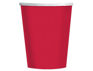 Стакан  красный / 8 шт. 1502-0239