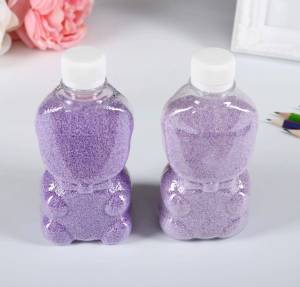 Песок "Сиреневый" в бутылке 500гр.