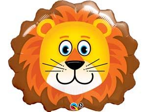 Голова Львенок (Qualatex) /1207-1601