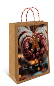 Пакет подарочный 18*22.3*10 см. / 0397.618