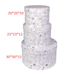 Коробка "Абстрактный лес" 23*23*12 см ПП-8727