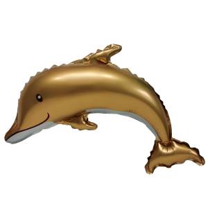 МИНИ Дельфин золото , сатин / 26078