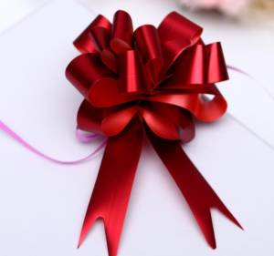 Бант-шар 1,8 красный 893003