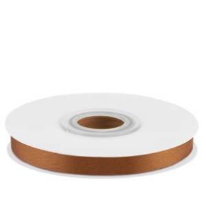 Лента атлас карамельный 7 мм*22,85 м