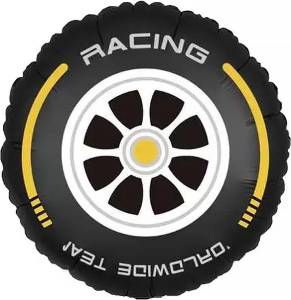 18" Гоночное колесо, черный/желтый / Китай 23852