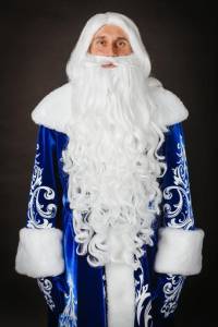Борода "Дед Мороз" + Парик Люкс 