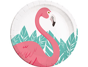 Тарелки "Фламинго" 23 см. 8 шт./1502-3356