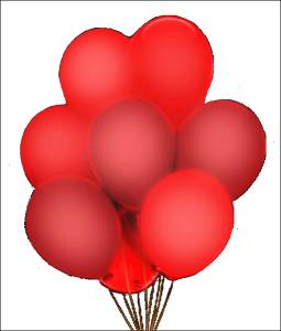 Подсветка для шара красная 