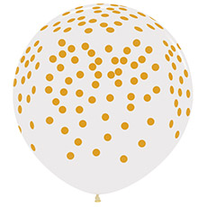36" Золотое конфетти, кристалл (Колумбия)