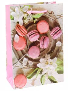 Пакет подарочный ППК-6291 18*23*8 см с ламинацией