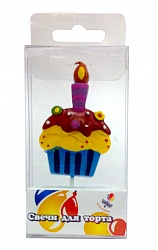 Свеча Тортик со свечкой /702233