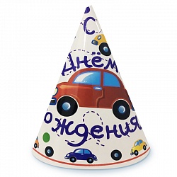 Колпак "Машинки", 6 шт.