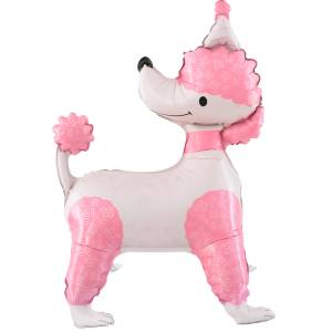 AIR 3D Пудель в колпачке, розовый (ходячий шар)/ 26602