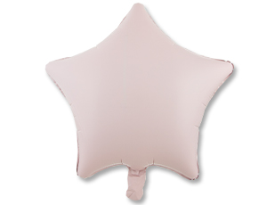 Звезда пастель розовая 18" (Китай)