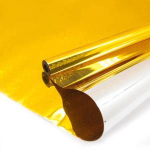 Упаков Пленка Голограмма Золото Голограф 0,76*8,8м/П350