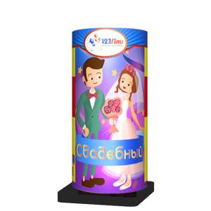 Свадебный фонтан 2,5м 30сек