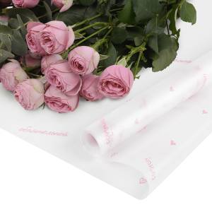 Пленка матовая "Для Самой" розовая 0,6*8,5 м. ./П431