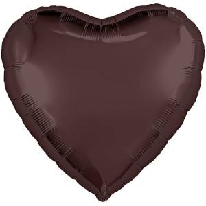 18" Сердце каштан, Бохо (Россия) / 1204-1728