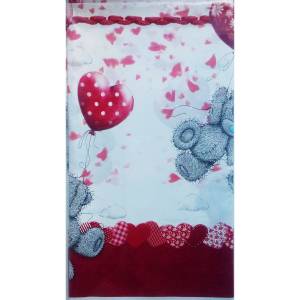 Скатерть "Me To You RED" 1,4*2,6м.