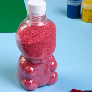 Песок "Розовый" в бутылке 500гр.