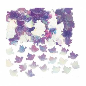 Конфетти  "Голуби розовые перламутровые", 14 гр.