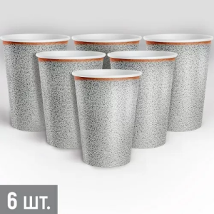 Стакан "Керамическая эстетика" 250 мл. 6 шт. / 3.0000854