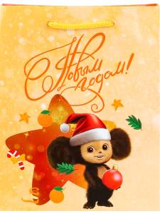 Пакет подарочный L/ПКП-0403 26,4*32,7*13,6 см 